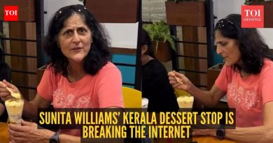 ‘ते टेबल कायमचे राखून ठेवा’: सुनीता विल्यम्स’ केरळमध्ये फालूदा ब्रेक व्हायरल |
