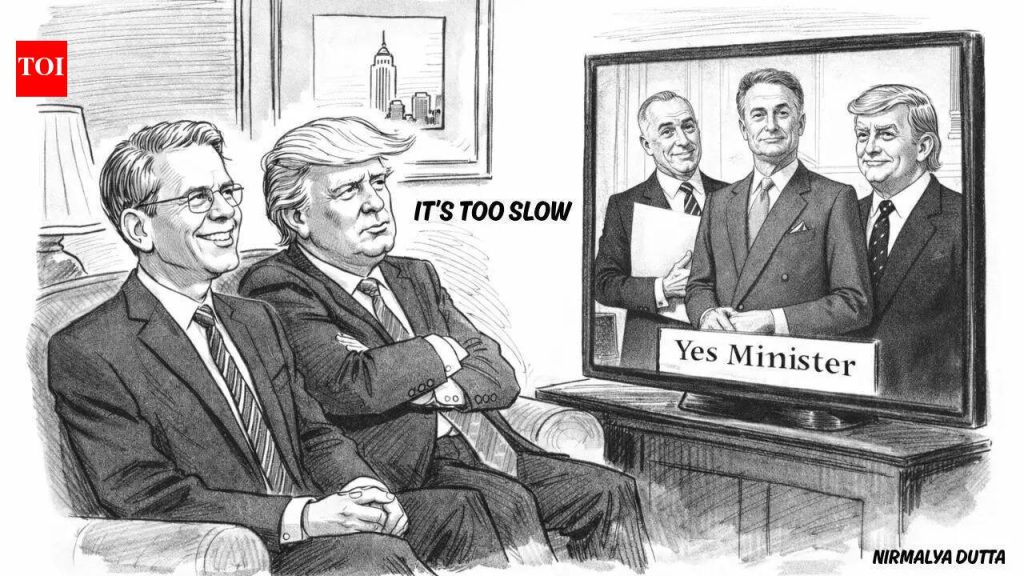 ‘युरोप स्वतःच्या विरूद्ध युद्धासाठी वित्तपुरवठा करतो’: ट्रम्प सहयोगी स्कॉट बेसेंट यांना होय मंत्री पाहण्याची आवश्यकता का आहे | जागतिक बातम्या