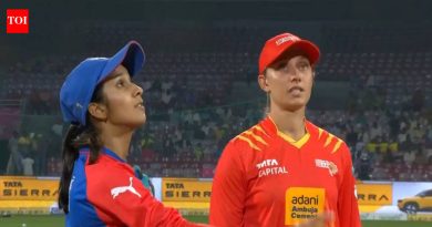 DC vs GG, WPL लाइव्ह स्कोअर: गुजरात जायंट्सने दिल्ली कॅपिटल्सला 3-टनच्या रोमांचक विजयात मागे टाकले