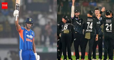 IND vs NZ 4th T20I: शिवम दुबेची आतषबाजी पुरेशी नाही कारण न्यूझीलंडने भारताचा 50 धावांनी पराभव केला | क्रिकेट बातम्या