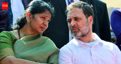 ‘काँग्रेसच्या सन्मानावर भर’: तामिळनाडू निवडणुकीपूर्वी राहुल गांधी, द्रमुकच्या कनिमोझी यांची भेट; सीट वाटपावर कोणतीही प्रगती नाही | भारत बातम्या