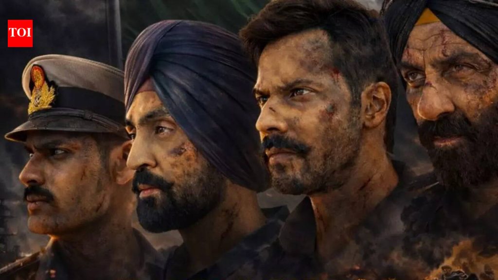 ‘बॉर्डर 2’ बॉक्स ऑफिस कलेक्शन दिवस 6: सनी देओल, वरुण धवन, अहान शेट्टी चित्रपट जगभरात 300 कोटी रु.