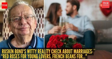 रिलेशनशिप टीप ऑफ द डे: रस्किन बॉन्डची विवाहांबद्दल मजेदार वास्तविकता तपासणी- “तरुण प्रेमींसाठी लाल गुलाब, फ्रेंच बीन्स…” |