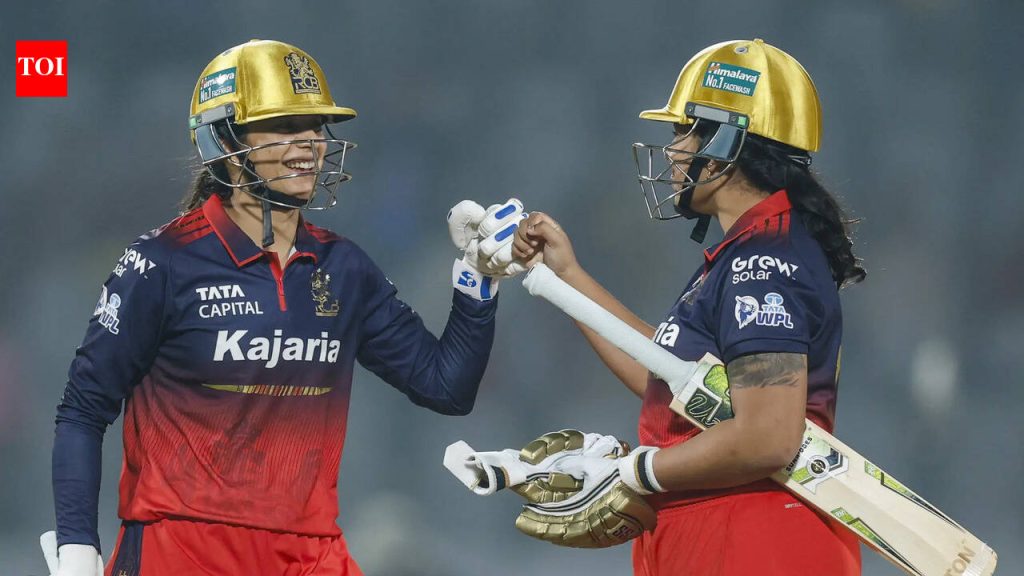 आरसीबीने यूपी वॉरियर्सचा आठ गडी राखून पराभव करत WPL अंतिम फेरीत धडक मारली | क्रिकेट बातम्या