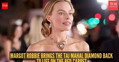 मार्गोट रॉबीने ₹74 कोटींचा ‘ताजमहाल’ नेकलेस घातला होता आणि त्याची कथा शुद्ध सोन्याची आहे