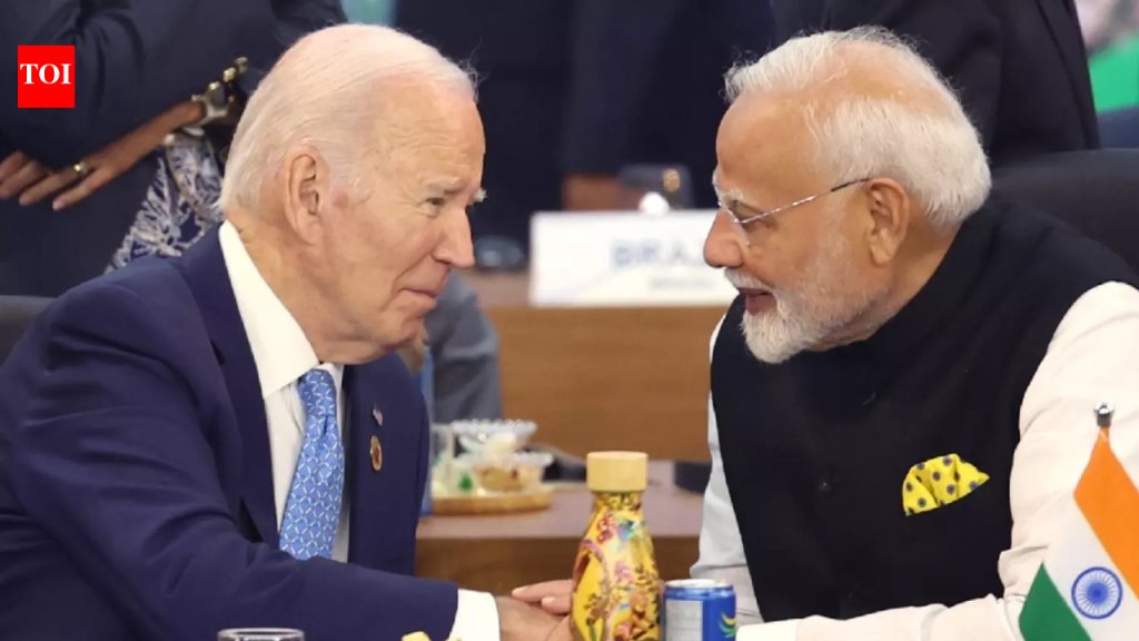 2024 मध्ये भारतीय अधिकाऱ्यांनी यूएस समकक्षांना काय भेट दिले: सिल्व्हर ट्रेन सेट, पश्मिना शाल आणि बरेच काही | भारत बातम्या