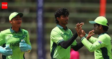 अंडर-19 विश्वचषकात भारत विरुद्ध आभासी बाद फेरीपूर्वी पाकिस्तानला मोठा धक्का | क्रिकेट बातम्या