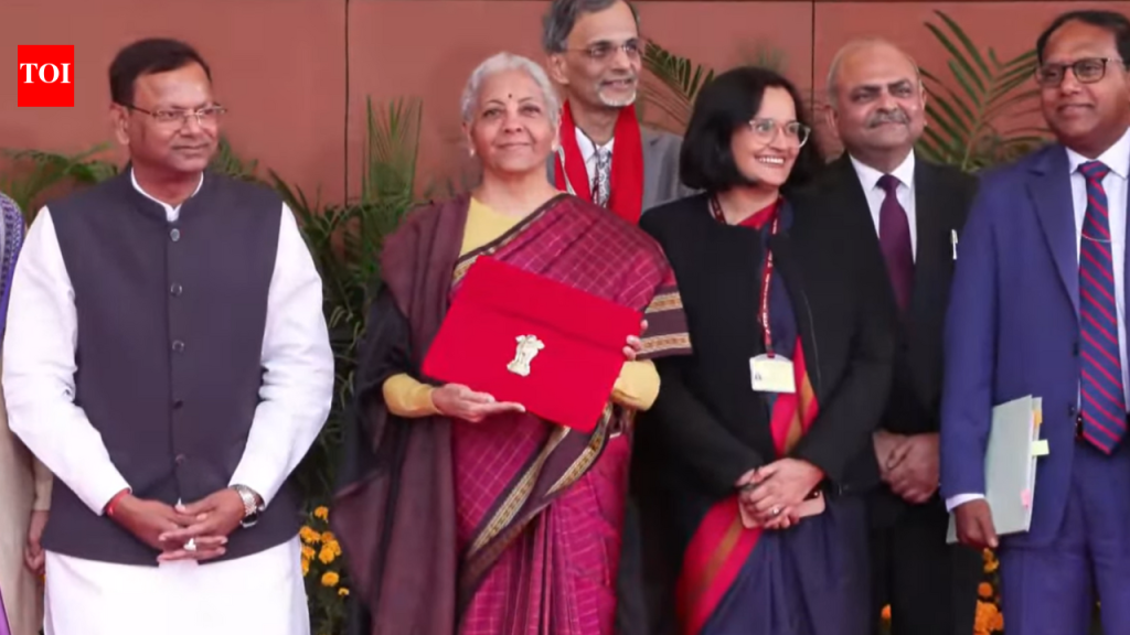 अर्थमंत्री निर्मला सीतारामन यांनी अर्थसंकल्पाच्या दिवशी तामिळनाडूमधून कांजीवरम साडीची निवड केली