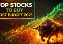 बजेट 2026 नंतर खरेदी करण्यासाठी टॉप 10 स्टॉक