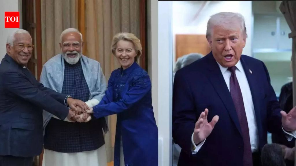 EU सह व्यापार कराराने अमेरिकेच्या घोषणेला चालना दिली असावी