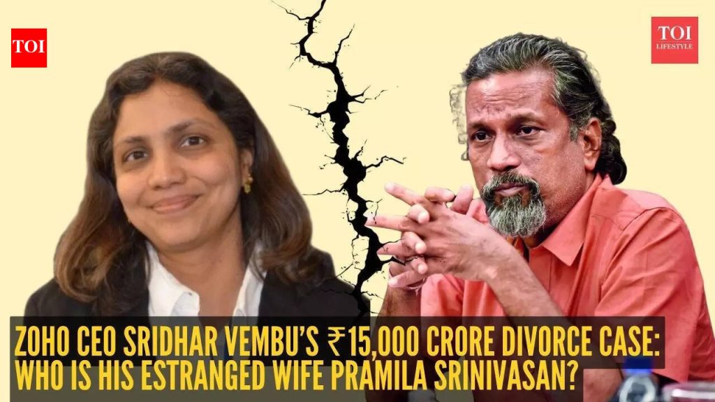 झोहोचे सीईओ श्रीधर वेंबूचे ₹15,000 कोटींचे घटस्फोट प्रकरण: त्यांची विभक्त पत्नी प्रमिला श्रीनिवासन कोण आहे? |