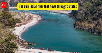 भारतातील 5 राज्यांमधून वाहणारी एकमेव नदी आणि इतर कोणत्या गोष्टी आहेत ज्यामुळे ती अद्वितीय आहे |