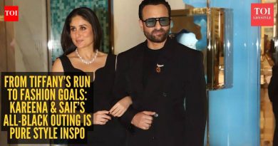 कोणाला रेड कार्पेटची गरज आहे? करीना कपूर आणि सैफ अली खान हे सिद्ध करतात की ब्लॅक-ऑन-ब्लॅक ही नेहमीच पॉवर मूव्ह असते
