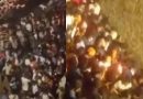 पुण्यातील शिवाजी महाराज जयंती कार्यक्रमात शिवनेरी किल्ल्यावर ढकलून दिल्याने तीन जखमी