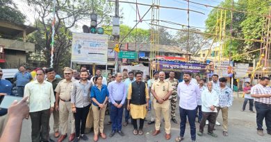 *छत्रपती शिवाजी महाराज जयंतीनिमित्त औंध रोड परिसरात महापालिकेची संयुक्त मोहीम