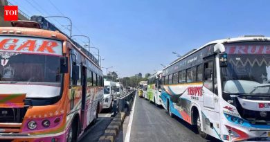 वाहतूकदार संध्याकाळनंतर संप स्थगित करतात, परंतु अनेक प्रवाशांना दिवसभर त्रास सहन करावा लागतो